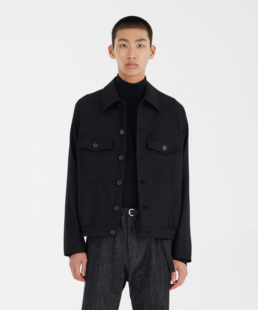 Youth Short Blouson Jacket - Black