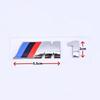 Suitable for BMW Group M standard M1 M2 M3 M4 M5 M6 M7 trunk tail standard ABS logo sticker modified silver/black.
