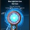 Professional Hair Dryer High-Speed Ionic Blow Dryer with Nozzle Intelligent Temp Control Low Noise for Home Salon Travel