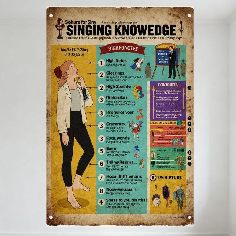Винтажная металлическая жестяная табличка Singing Knowledge Ретро Образовательная Железная Настенная Табличка для Домашнего Бара Кафе Декора