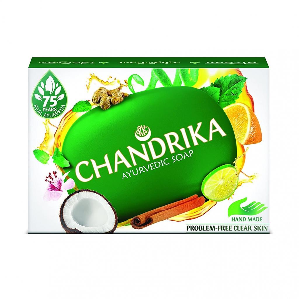 Чандрика: аюрведическое мыло (3 х 125 г + 1 х 75 г), Chandrika Soap, Chandrika