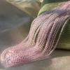 5 нитей, бусины из натуральной шпинели, 2 мм, 3 мм, модные розовые драгоценные бусины для изготовления ювелирных изделий, ожерелья, браслета, ножного браслета, аксессуары, унисекс, рукоделие 38 см