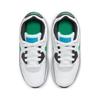 Nike Кроссовки Air Max 90 Leather PS Белый Stadium Green Детские Pure-Platinum Cool-Grey DV3608-102