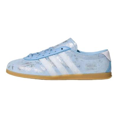 Оригинальные кроссовки GAZELLE Низкие Скейтбордические Женские Синие KI7817