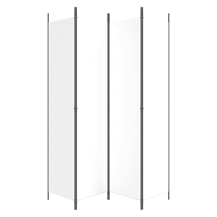 VidaXL Room Divider 4 Panels Folding Room Separator Privacy Screen Partition Living Room Decoration 350198