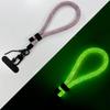 Luminous Detachable Adjustable Wrist Strap Mobile Phone Lanyard with 10mm Clip