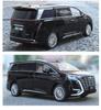 1:24 Scale Denza D9 AITO M9 Alloy Models Toys Diecast Cars 6 Doors Opened Miniature MPV Business Vehicles for Kids Birthday Gift