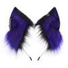 New Halloween handmade animal ear headband cosplay Plush, realistic fox ear headband for cosplay events and live streams