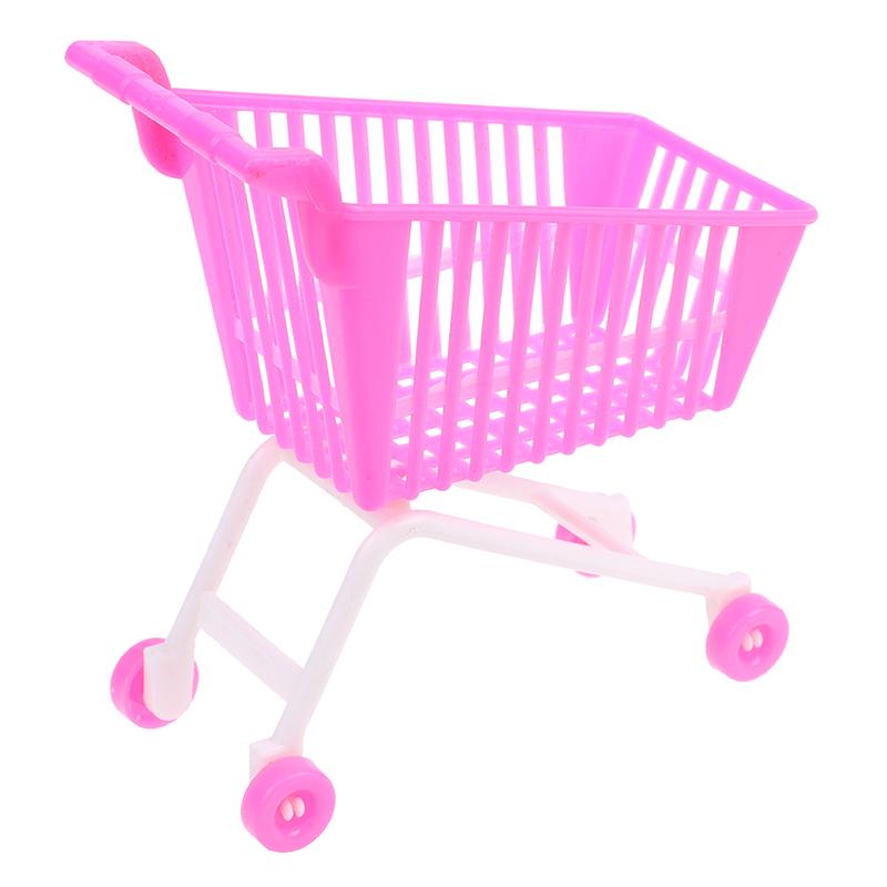 1/12 Dollhouse Mini Simulation Scooter Dollhouse Miniature Plastic Pulling Cart Train Tricycle Doll Furniture Garden Decor