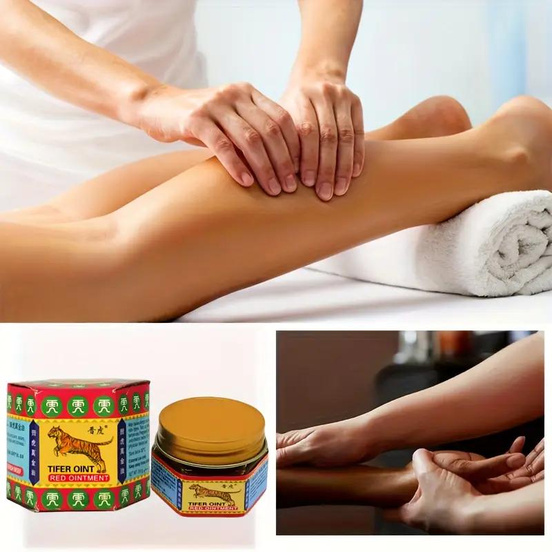 Тигровый бальзам для мышц Формула с витамином Е и пчелиным воском Глубокое увлажнение Нежирный Быстро впитывающийся Нежный уход за кожей Бальзам после тренировки