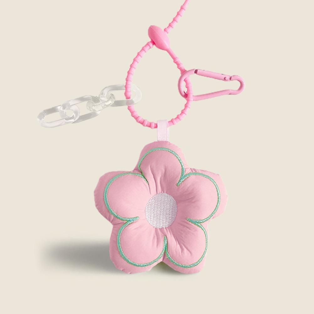 Украшения для сумки Цветы Брелок Мягкий Хлопок Цветок Подвеска для сумки Креативный Цветочный Брелок