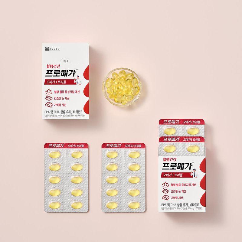 Чонкунданг Промега Омега 3 /654мг x 60 x 2