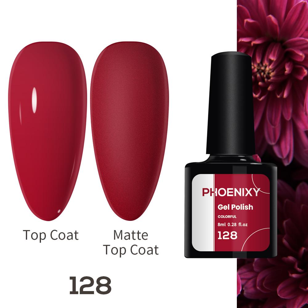 Гель-лак для ногтей PHOENIXY, 8 мл, отмачиваемый гель-лак для дизайна ногтей, маникюрного салона, лампы для ногтей своими руками и украшения домашнего гелевого дизайна ногтей