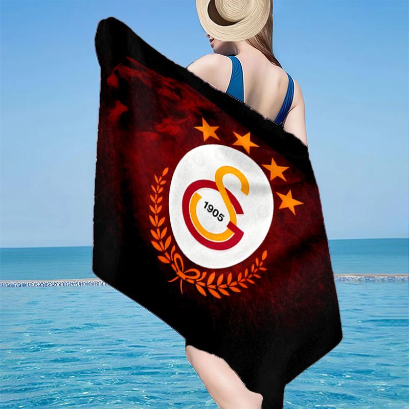 1PC Gala-tasaray Legacy Beach Towel - Soft, Absorbent Microfiber, Lightweight, Ideal for The Beach, Parties, Travel, Camping fan gifts
