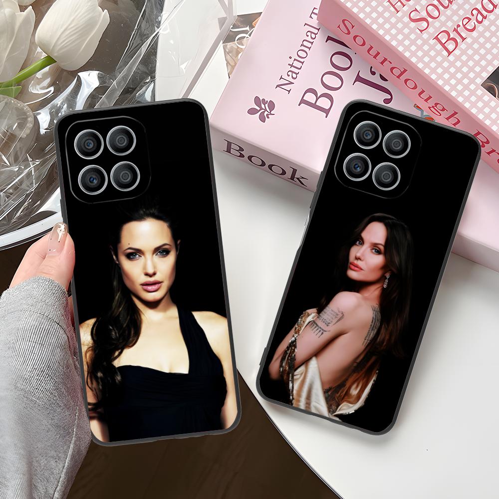 Матовый ТПУ чехол для мобильного телефона Angel Jolie для Honor 90 80 70 60 50 30 20 10 9 8 7 Pro S SE Lite 5G Цветной печатный чехол