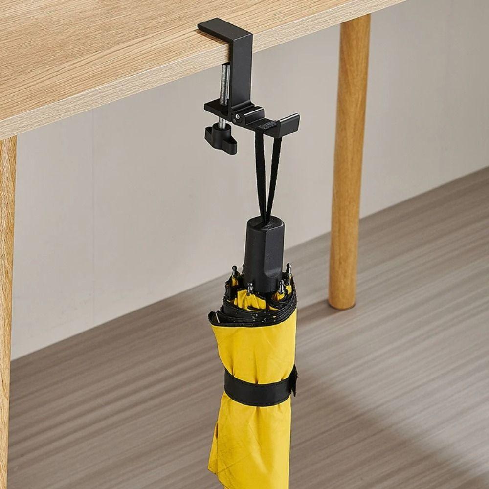 Подвесной крючок на боковую сторону стола, без сверления, стойка для сумок, новый складной крючок для сумки