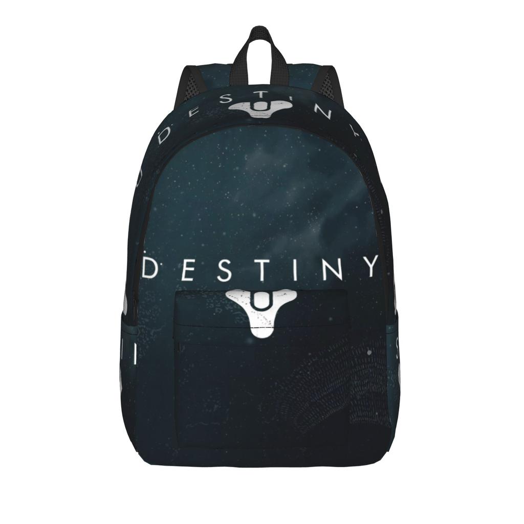 Destiny 2 Игры Повседневный Рюкзак Прочный Студенческий Рабочий Daypack для Мужчин Женщин Ноутбука Компьютера Холщовые Сумки