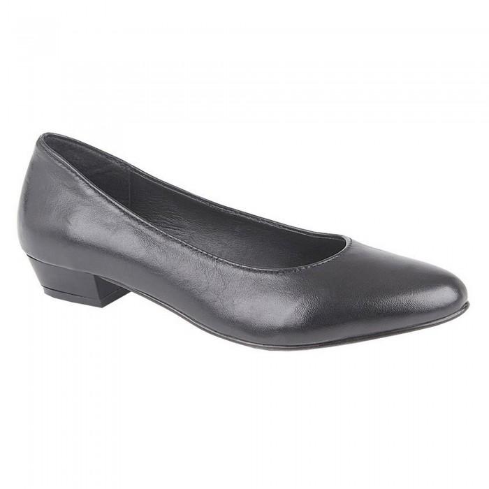 Mod Comfys Womens/Ladies Leather Court Shoes