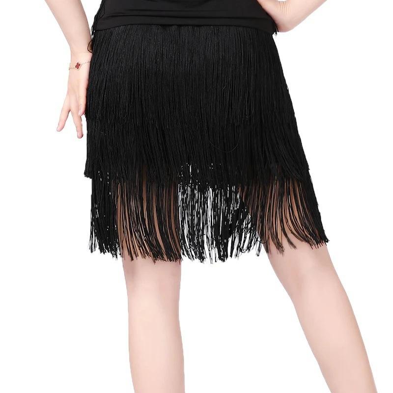 20Cm Wide Polyester Row Beard Latin Dance Fringed Lace Diy Clothing Accessories