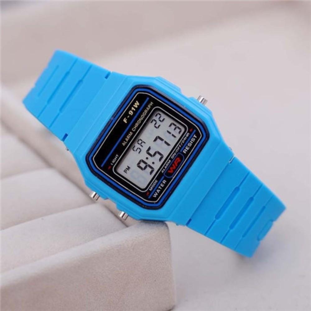Square Dial Children Watch Multifunction LED Watch Fashion Digital Watch  Kids Wear