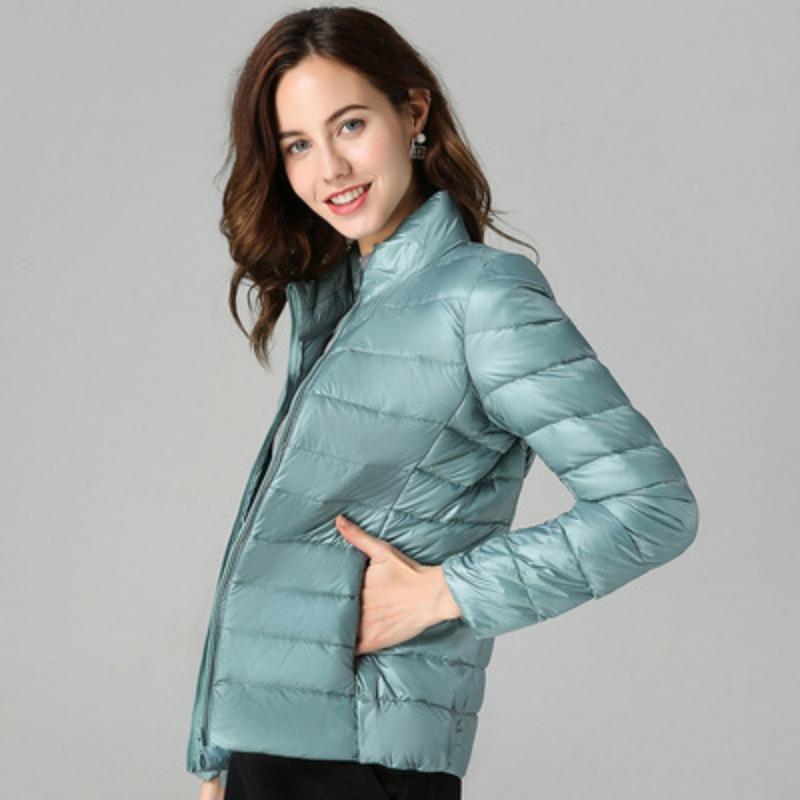 Down Jacket Women's Short Lightweight Thick Warm Slim Fashionable Jacket