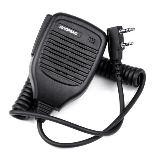 2-контактный портативный PTT динамик-микрофон для Baofeng Retevis Kenwood TYT Wouxun