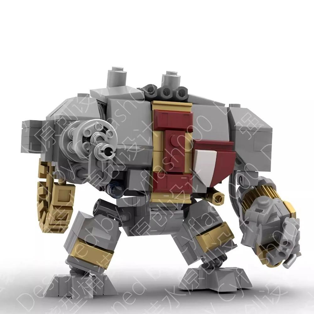 Bricklink Игра Меха ОРК Killas Kan Дредноут Терминатор Капитан Черные Храмовники Некрон Воин Робот Наборы Строительные Блоки Игрушки