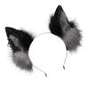 Handmade Wolf Ear Headband Kitten Girls Cosplay Accessories Beast Ears Fursuit Masquerade Halloween Cosplay Party