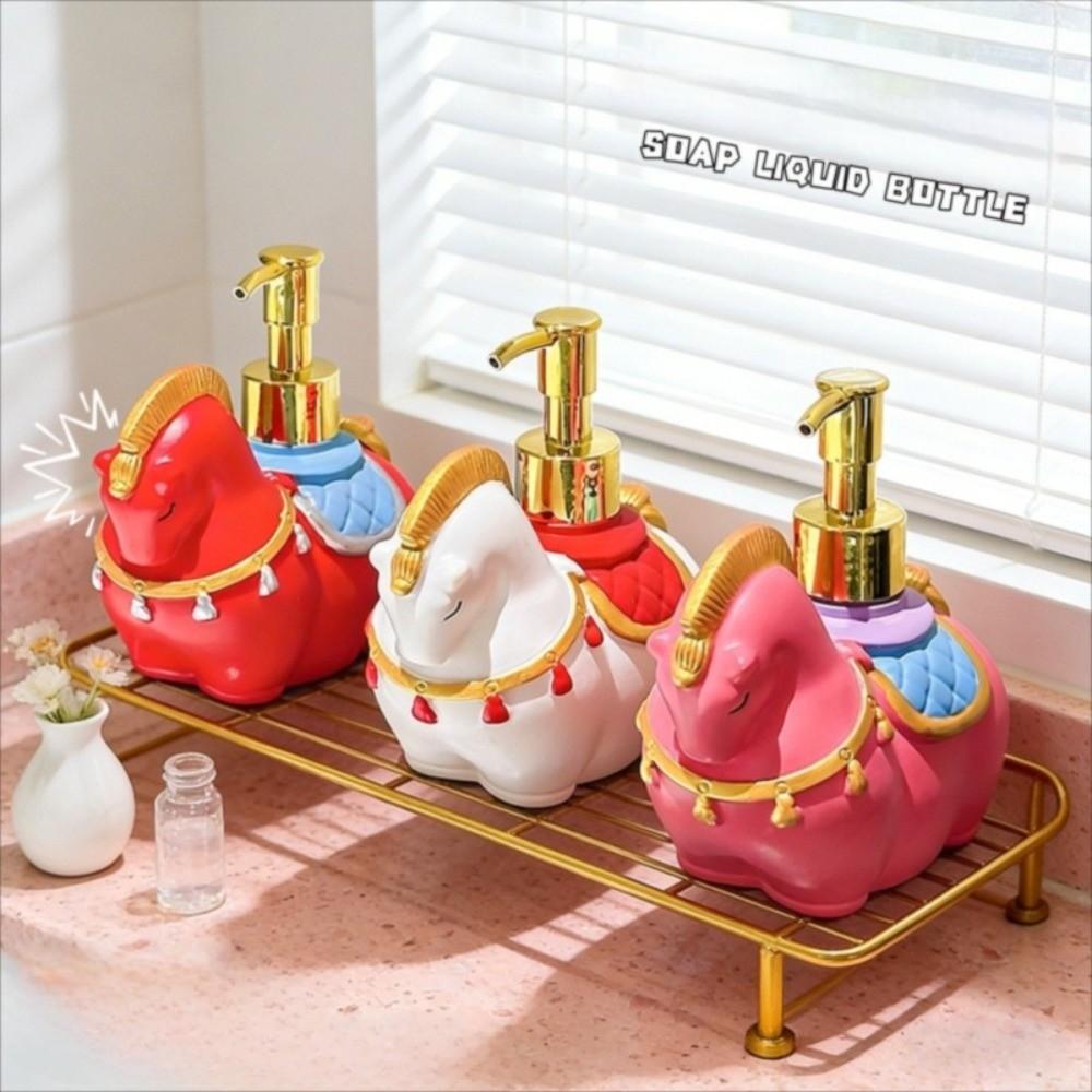 Press Bottle Cartoon Hand Sanitizer Bottle Animal Model Shampoo Soap Dispenser Toilet