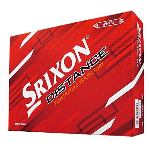 DUNLOP Dunlop Мяч для гольфа SRIXON DISTANCE9 Модель 2022 года 1 дюжина (12 Штук) Белый