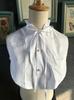 White Cotton Lace Stand-up Collar Sweet Fake Collar Cute Bow-tie Shirt-style Sweater Fake Collars for Women