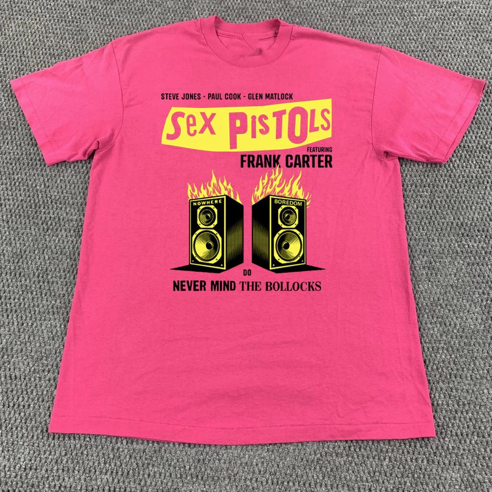 FRANK CARTER & SEX PISTOLS Never Mind The Bollocks 2025 Full Size Unisex T-Shirt