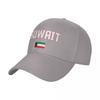 Baseball Cap Kuwait Flag Wild Sun Shade Peaked Adjustable Caps for Unisex Women Print
