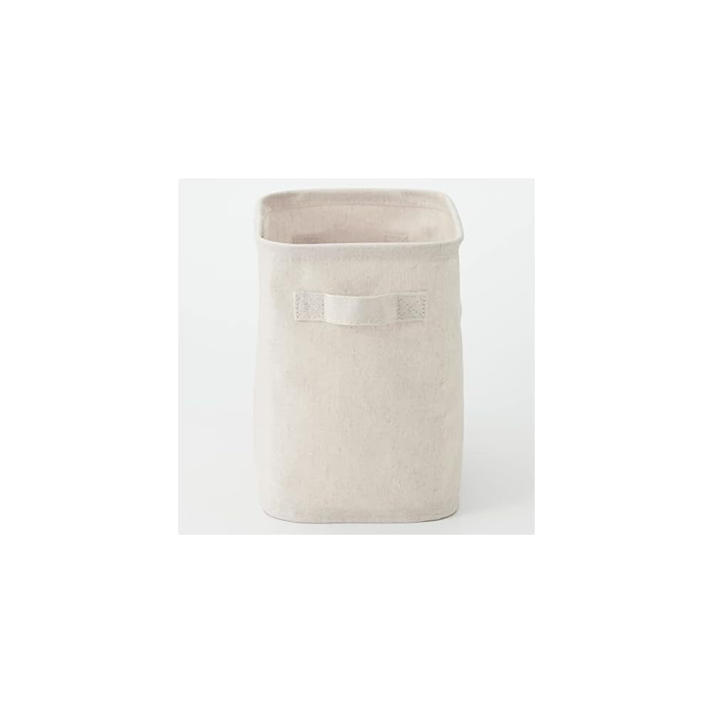 MUJI Soft Box, Medium, 185cm (W) x 26cm (D) x 26cm (H), Polyester Linen, Rectangular, Half Size,