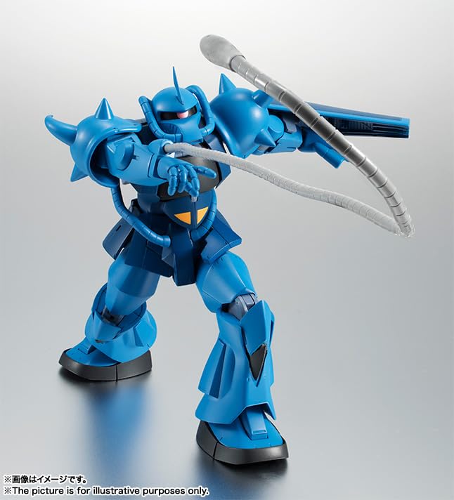 TAMASHII NATIONS ROBOT SPIRITS Мобильный доспех Гандам Гуф Приблизительно 125 мм ПВХ АБС Окрашенная Подвижная фигурка MS-07B вер. АНИМЕ. (Переиздание) &