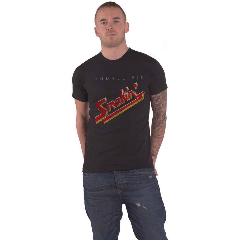 Humble Pie Unisex Adult Smokin Vintage T-Shirt