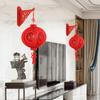 2 шт. Китайский фонарь Год декора Змея Подвесной для весны