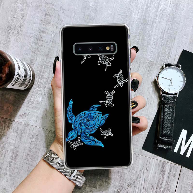 Мультяшная Морская Черепаха Черепаха Чехол для Телефона Для Samsung Galaxy S26 S25 Edge S24 S23 FE S22 Ultra S21 Plus S20 + Fundas Чехол Coque Ga