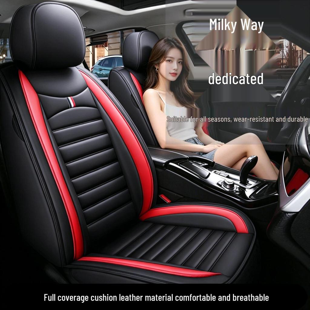 Geely Galaxy L6 1.5T Hybrid All-Season Full Leather Car Seat Cushion Cover
