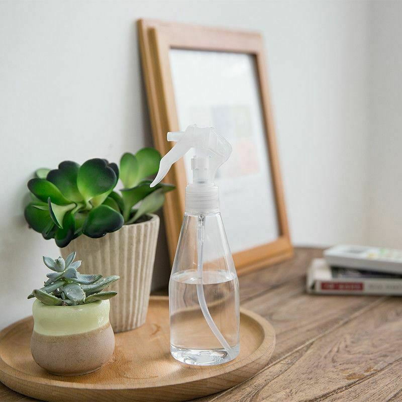 Прозрачный спрей-флакон с прозрачным пластиковым чистящим ручным триггером