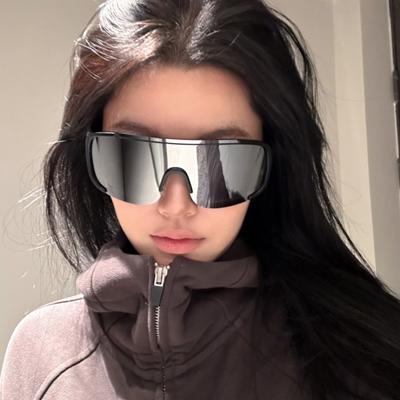 Велосипедные белые ртутные солнцезащитные очки модные альпинистские беговые цельные солнцезащитные очки