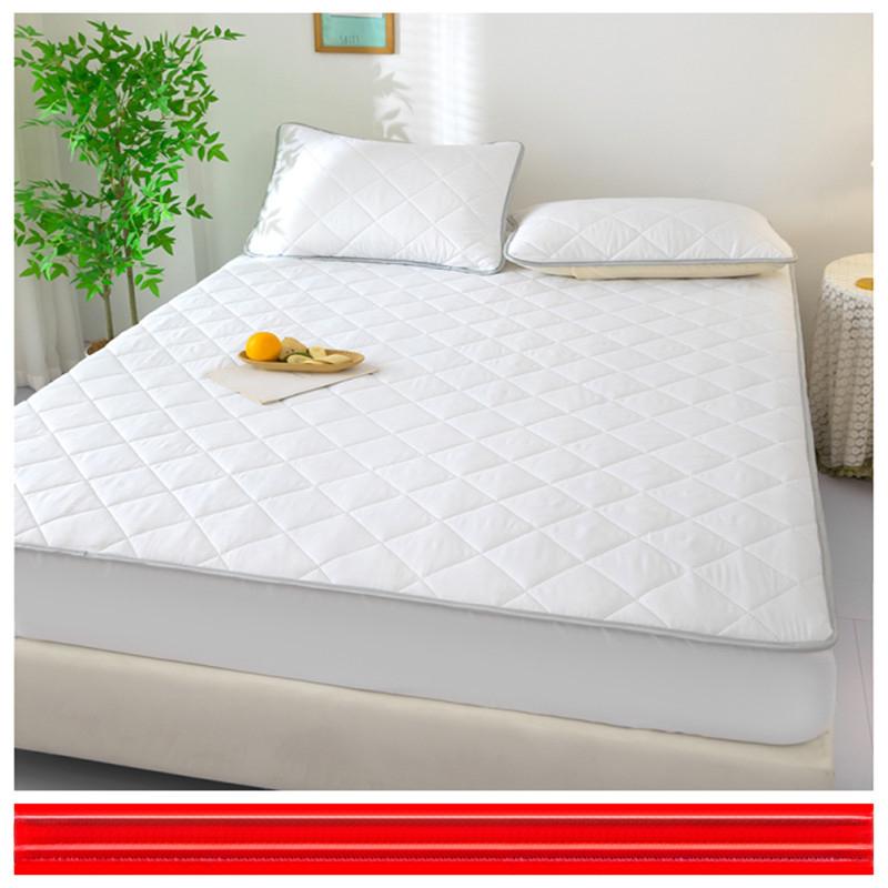 Машинная стирка Одинарное утолщенное покрывало Стеганый наматрасник