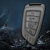 Alloy Leather Car Key Case Cover Bag For BMW 1 3 5 7 Series X1 X3 X4 X5 F10 F15 F16 F20 F30 F18 F25 M3 M4 E34 Holder Accessories FLVCM1