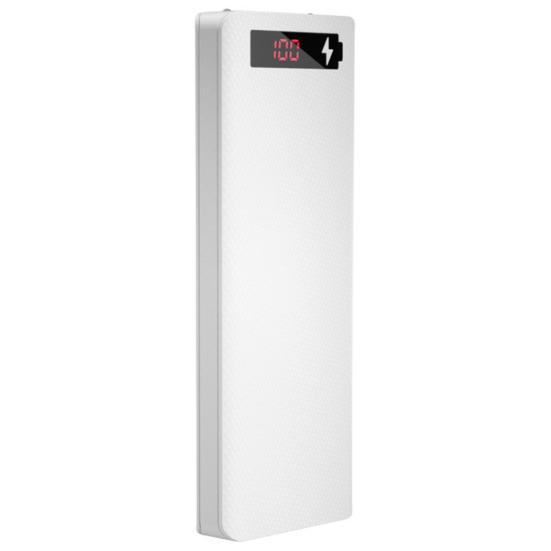 Корпус Power Bank M10/L10, без пайки, съемный, со светодиодным цифровым дисплеем, 10x18650, портативный чехол-зарядное устройство для смартфона