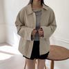 New ArrivalS Open Run Women S Collar Neck Zip Trench Spring Jacket