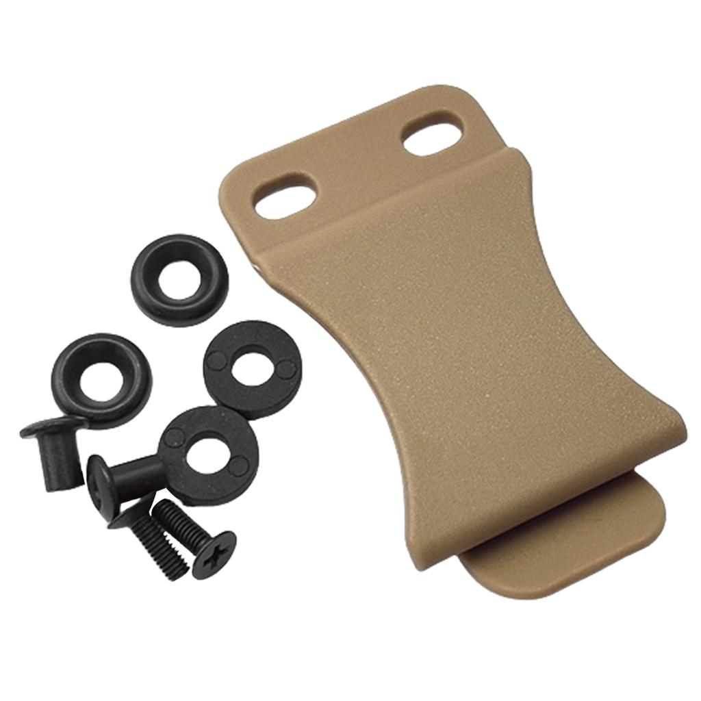 Аксессуары для ножен K Зажим для ножен K Задняя клипса с винтами Поясная клипса Карманный зажим для ножен K Зажим для ножен