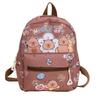 Capybara Cartoon Pattern Backpack Large Capacity Shoulders Bag Children Gift