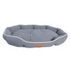 Oval Winter Warm Dog Bed for Medium Dog Mattress Anti-scratch Cat Bed Non-slip Slepping Pet Cushion Large SpaceThickrned Dog Bed