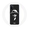 Case - One Piece - Oppo A53 - Flexible - Black - Manga Luffy Art
