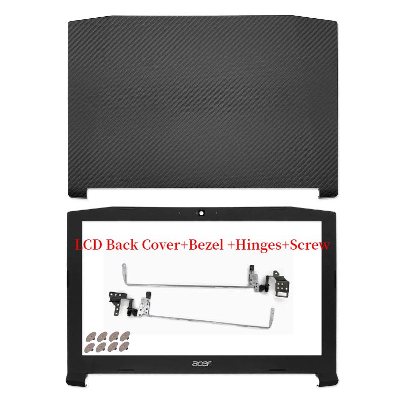 New Shell For Nitro 5 AN515-52 AN515-42 AN515-41 AN515-51 AN515-53 N17C1 LCD Back Cover Front Bezel Case / Hinges Screw
